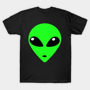 Alien Head. T-Shirt